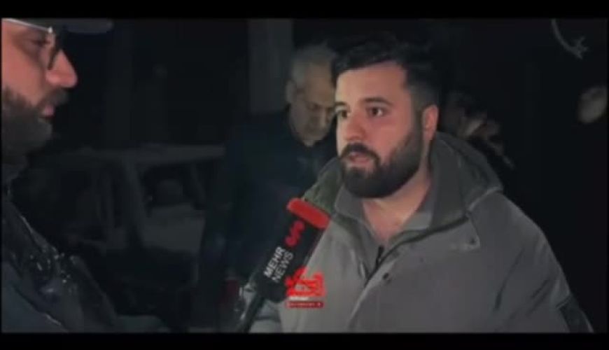 وضعیت اطراف بیمارستان گاندی بعد از حمله هوایی