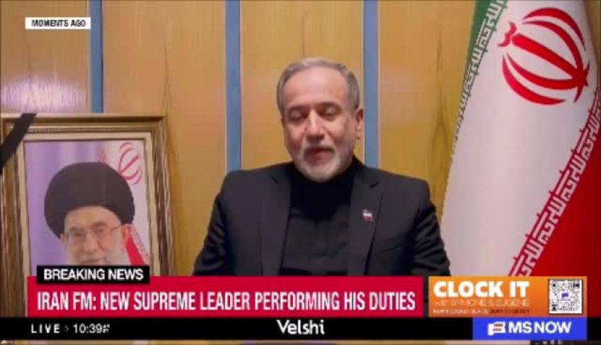  پاسخ عراقچی به ادعای زخمی شدن رهبر جدید انقلاب 
