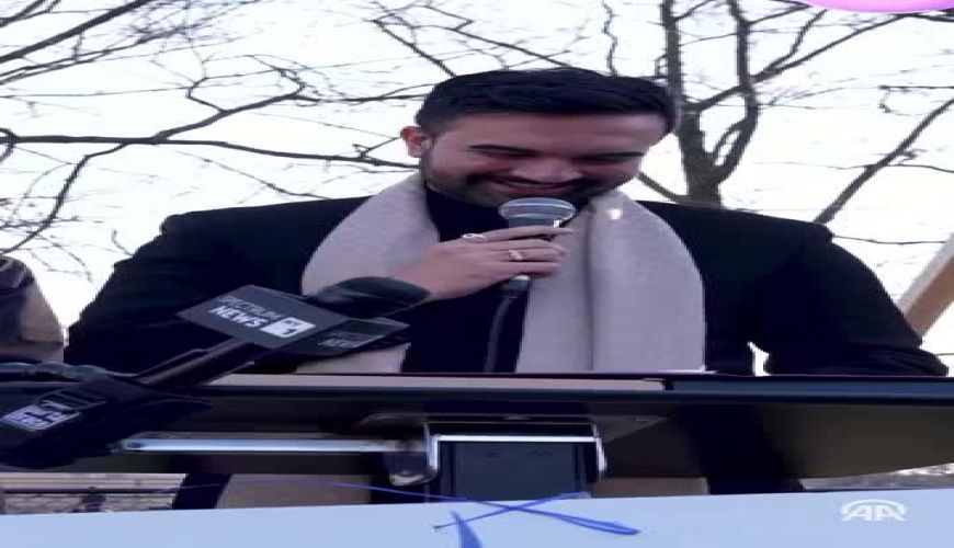 برپایی نماز عید فطر در نیویورک با حضور ممدانی 