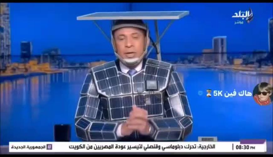 پیام  جالب یک مجری درباره بحران انرژی