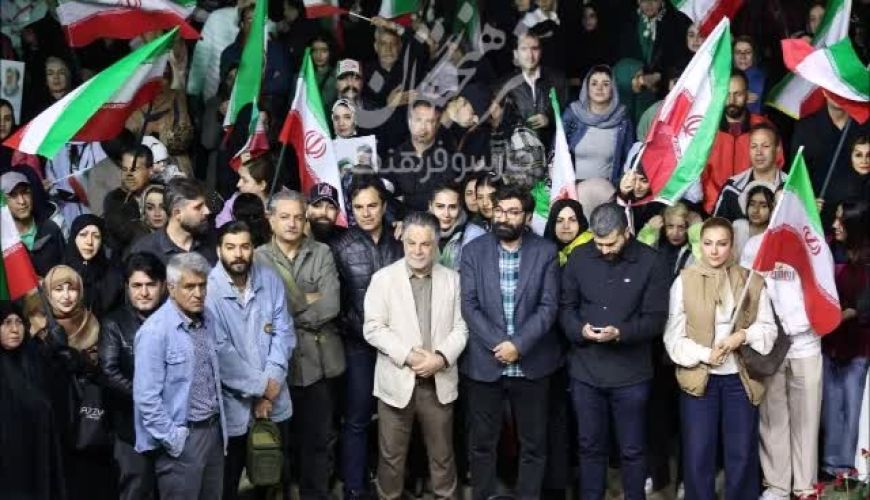 پاتوق مردم و هنرمندان در باغ فردوس موزه سینما 