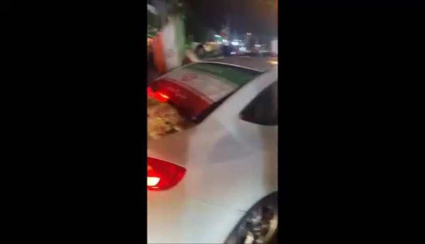 ماشین عروس با تزئینی منحصر به فرد