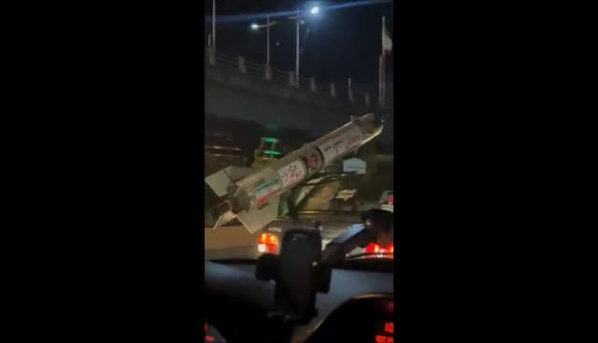  نصب لانچر موشک پشت پراید توسط یک شهروند در مازندران