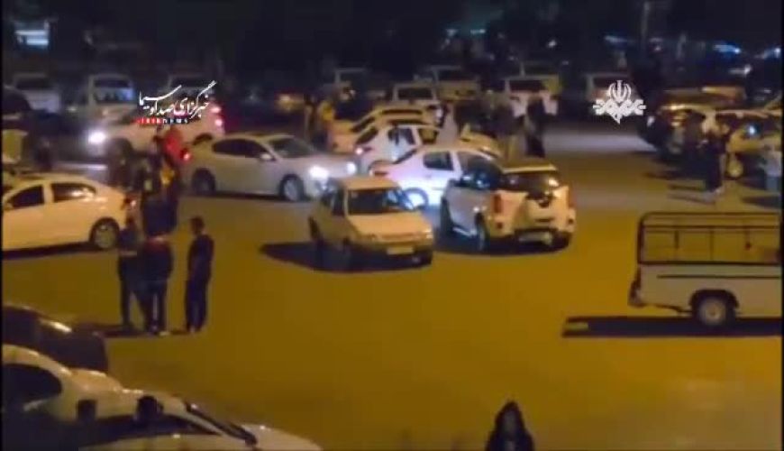 تصاویری از وضعیت خیابان‌های تهران بعد از زلزله 