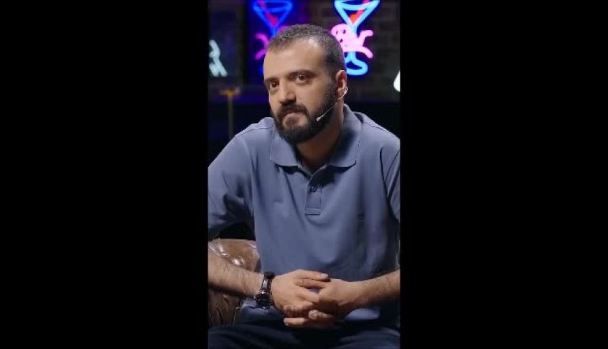 ابوطالب حسینی در برنامه جیمی جام از ازدواجش رونمایی کرد