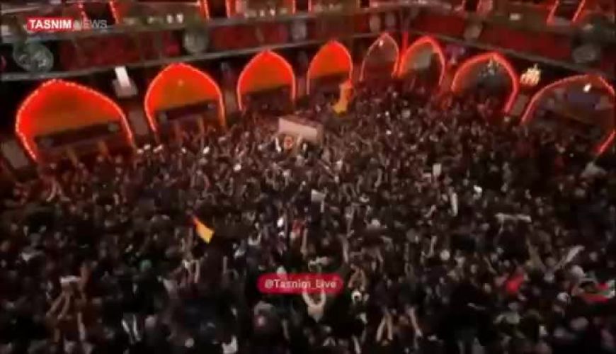  گلباران پیکر امام شهید مجاهد در حرم حضرت ابوالفضل العباس (ع)